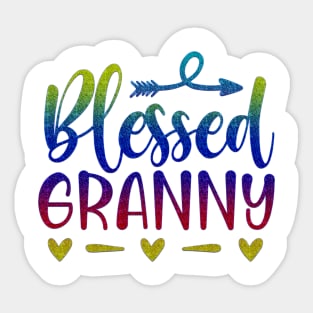 Blessed Granny Sticker